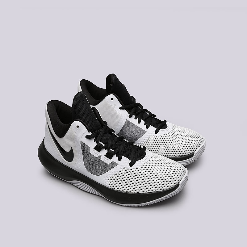  белые баскетбольные кроссовки Nike Air Precision II AA7069-100 - цена, описание, фото 2